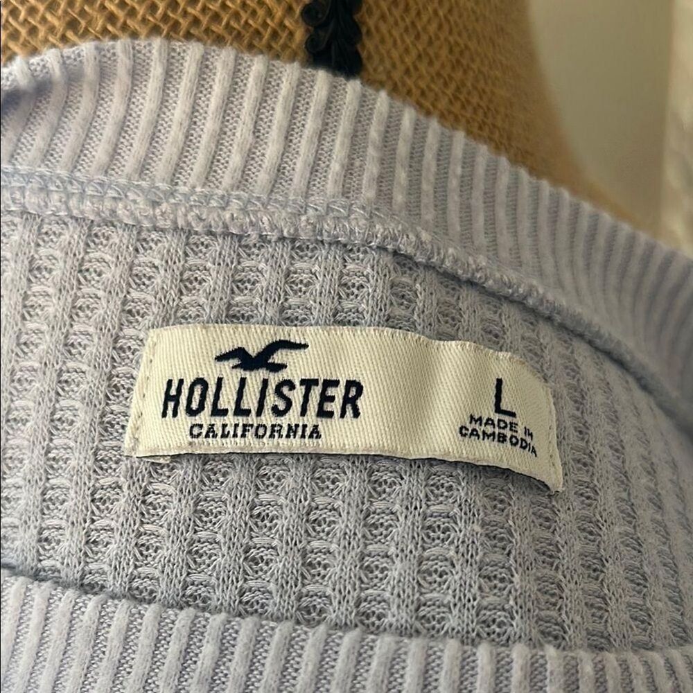 Hollister-co Women's Blue Shirt - Picture 6 of 6